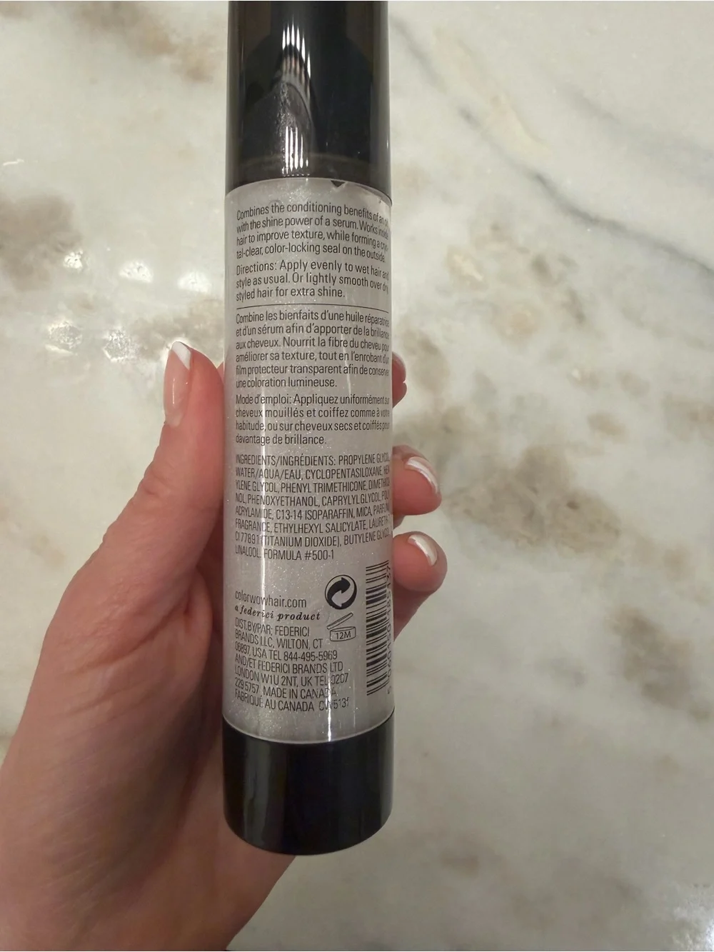 Color Wow Pop & Lock High Gloss Finish - Silver Shine